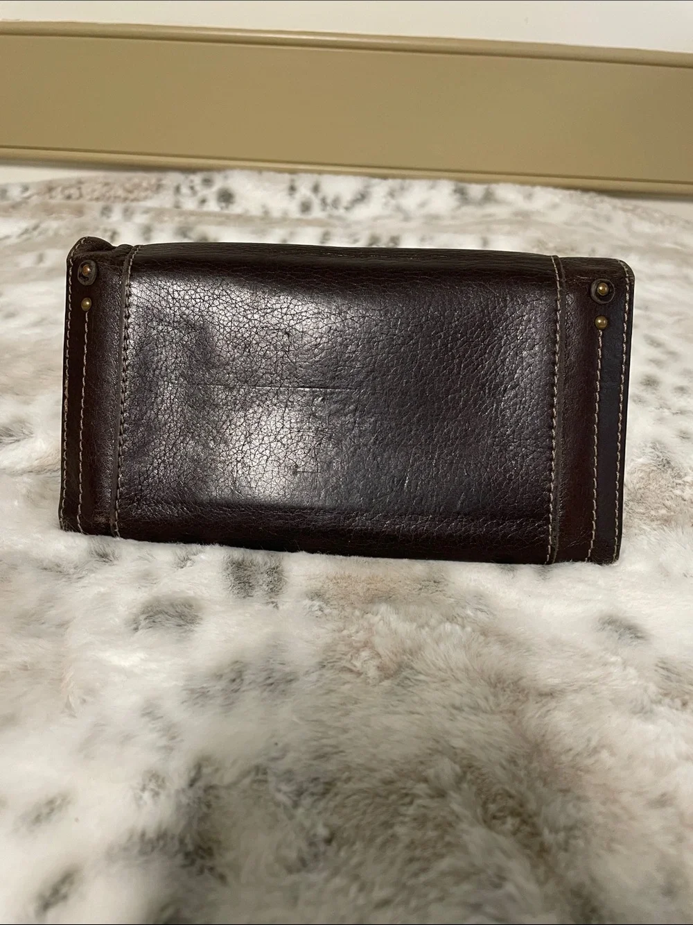 Chloe Paddington dark brown Leather Wallet